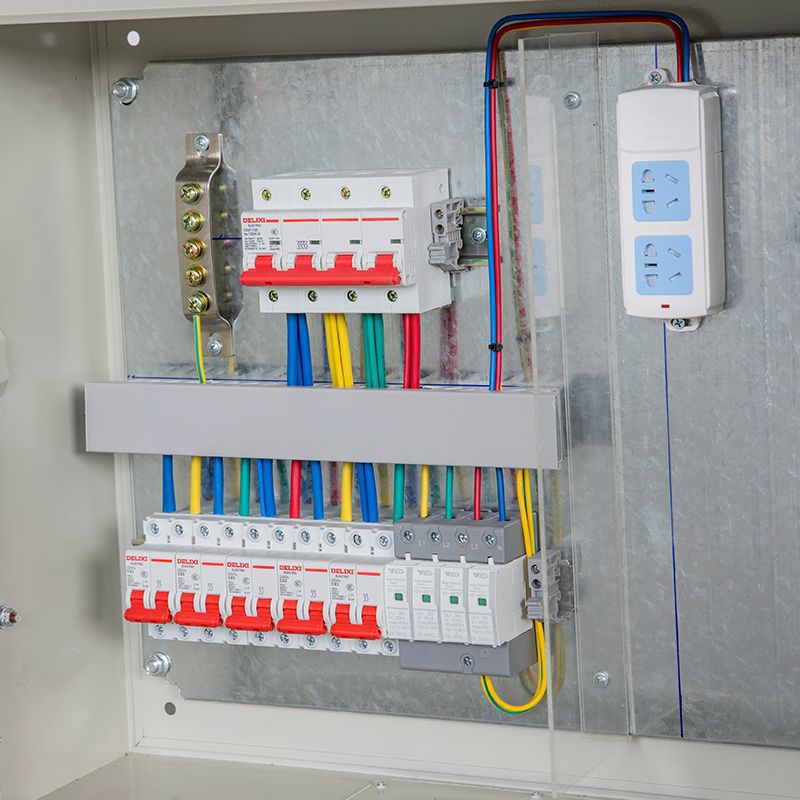 户外弱电箱明装光纤入户家用铝合金多媒体信息住宅供配电箱