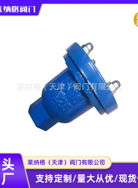 厂家 球墨铸铁阀门dn50/dn200排气阀P41X-16单向法兰式阀门