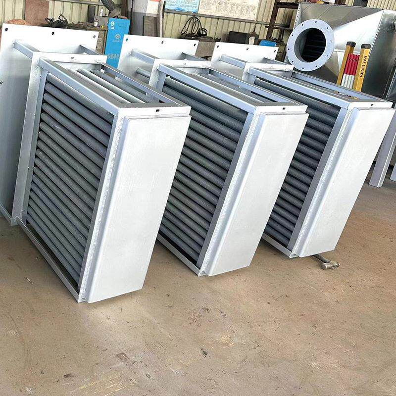 汽烘热咨询干房气散热器不锈钢翅片空管式换器工业螺旋翅片蒸管散