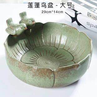 清仓 水培花盆水仙无孔金钱陶瓷创意碗莲睡莲一叶莲铜钱草水养特价
