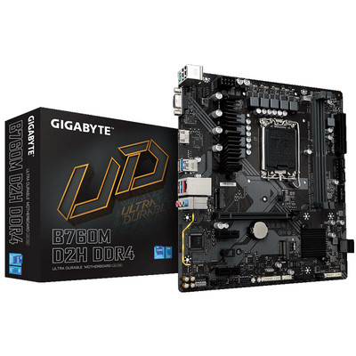 适用Intel 技嘉 B760M D2H DDR4 主板 LGA1700 支持12/13代CPU