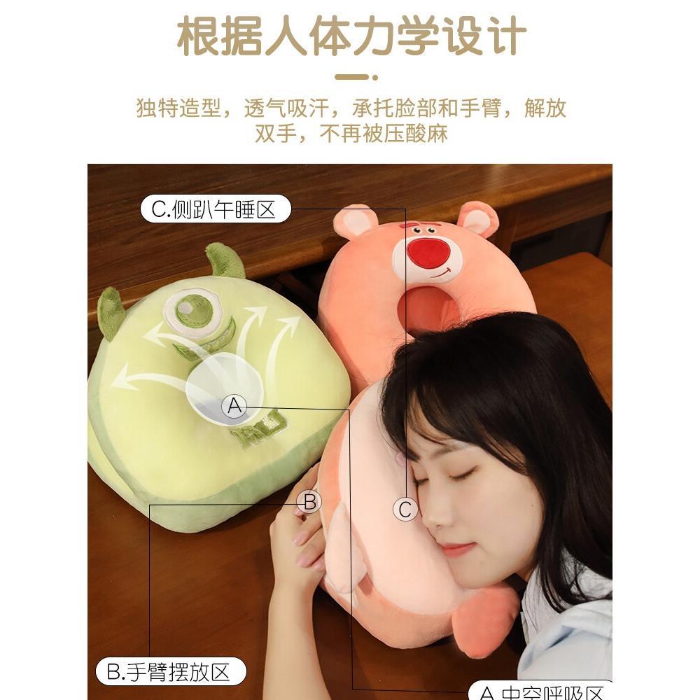 儿童午睡枕头小学生专用午休趴睡抱枕办公室学校教室课桌睡觉神器