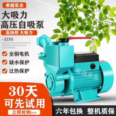 家用高压抽水泵水井自吸泵220v自来水管道加压水泵农用小型增压泵