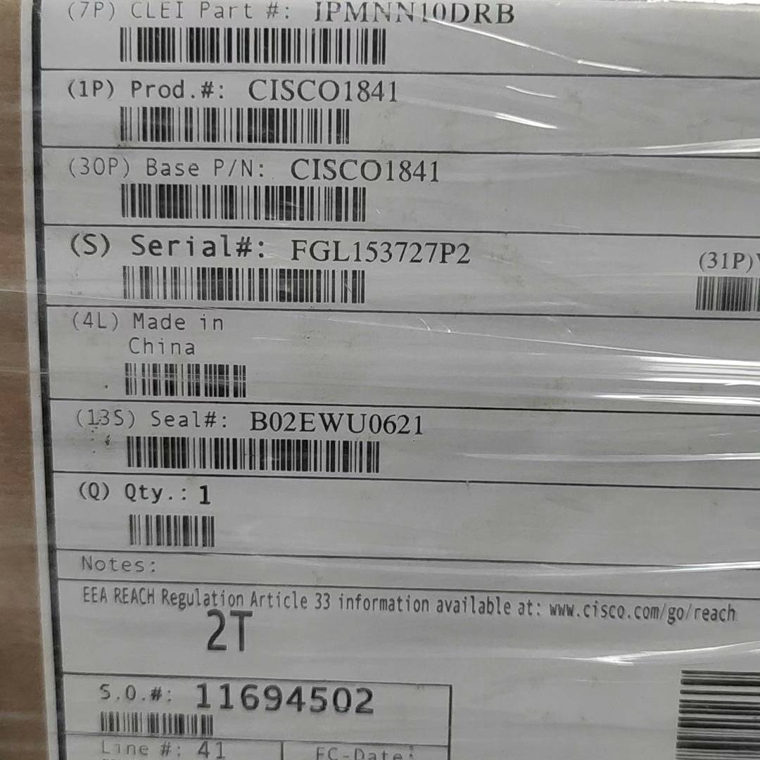 议价CISCO思科型号1841路由器 需要联系