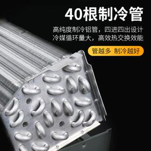 通用12v货车挖机铲车收割机汽车蒸发器总成24v 车载制冷空调机改装