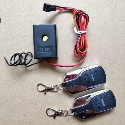36V48V电动滑板车遥控器防盗器报警器阿尔郎希洛普车钥匙通用配件