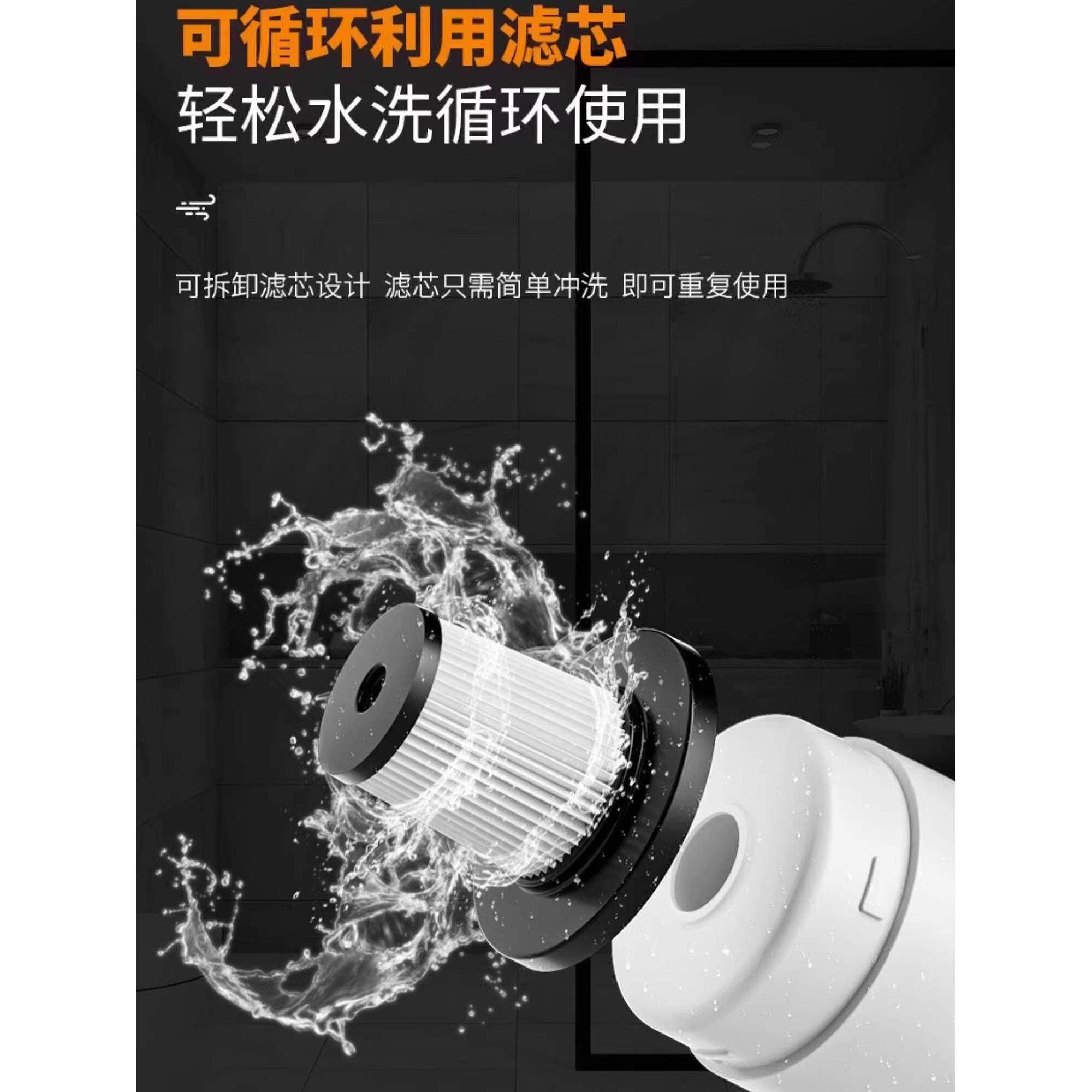 汽车吸尘器汽车无线充电汽车家用大吸力强大小型手持迷你120W
