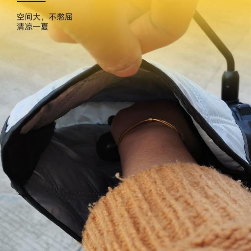 电动电瓶摩托车手把套防晒手套夏季电车遮阳把套夏天防风防水手罩