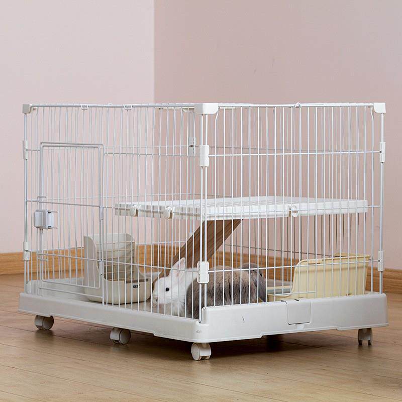 创艺兔笼单层双层猫笼兔笼家养室内专用大兔笼兔宠物兔