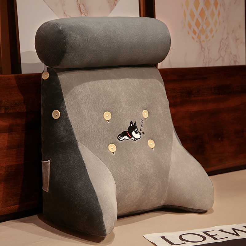 靠枕床头靠垫软包k床上护腰三角枕抱枕女生睡觉沙发大靠背宿舍看