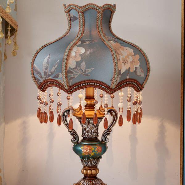 卧室台灯欧式轻奢浪漫温馨插电式可调节亮度家用暖光床头柜床头灯