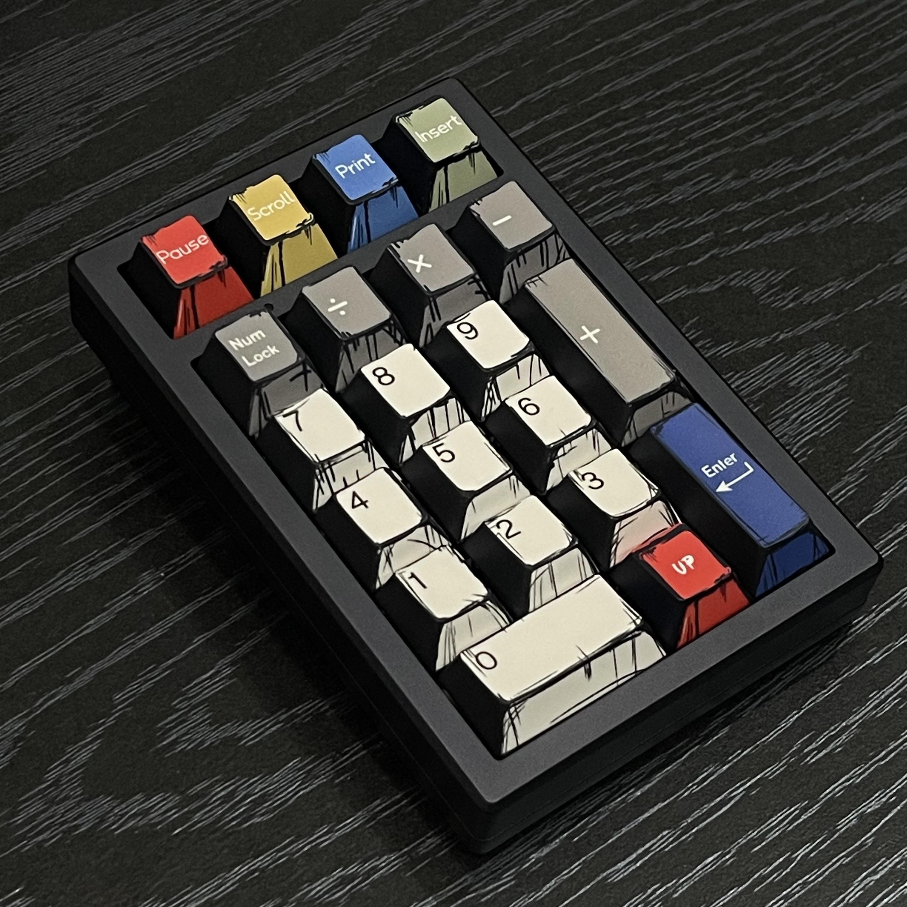 ROG夜魔75客制化K21MA金属小键盘无线蓝牙CNC三模PAD数字机械键盘