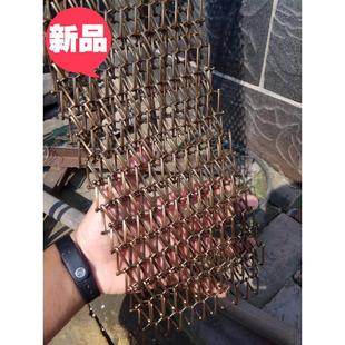金属装 饰屏风帘 饰网V字型装 饰网办公室隔断网帘幕墙网铁网酒吧装