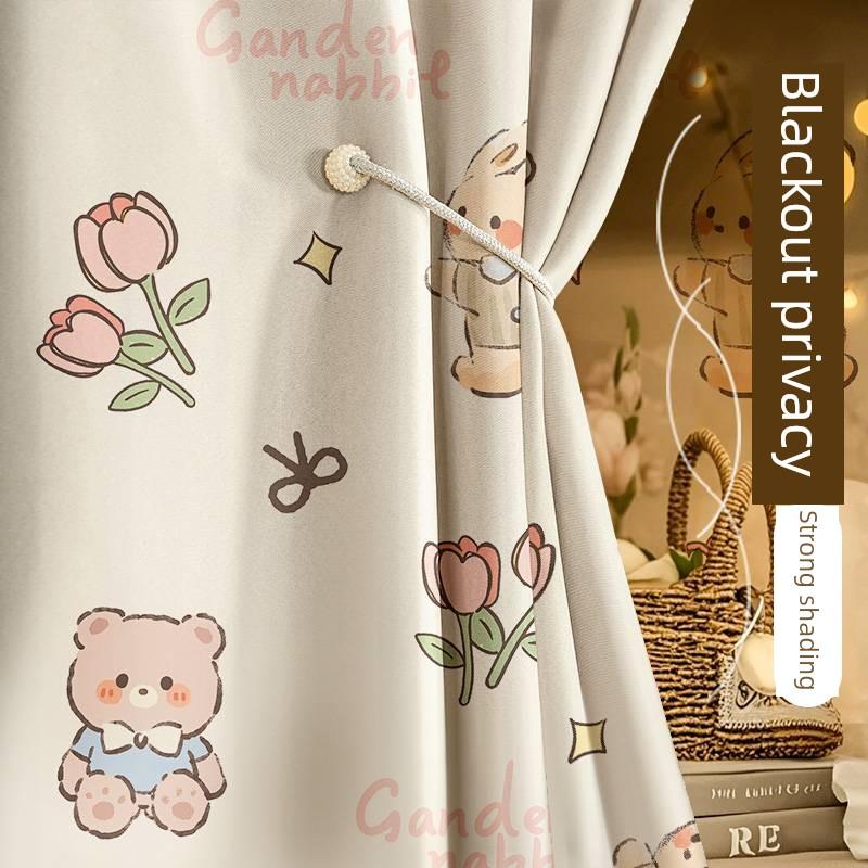 强遮光宿舍床帘挂布上下床帘下桌帘单件宿舍床帘