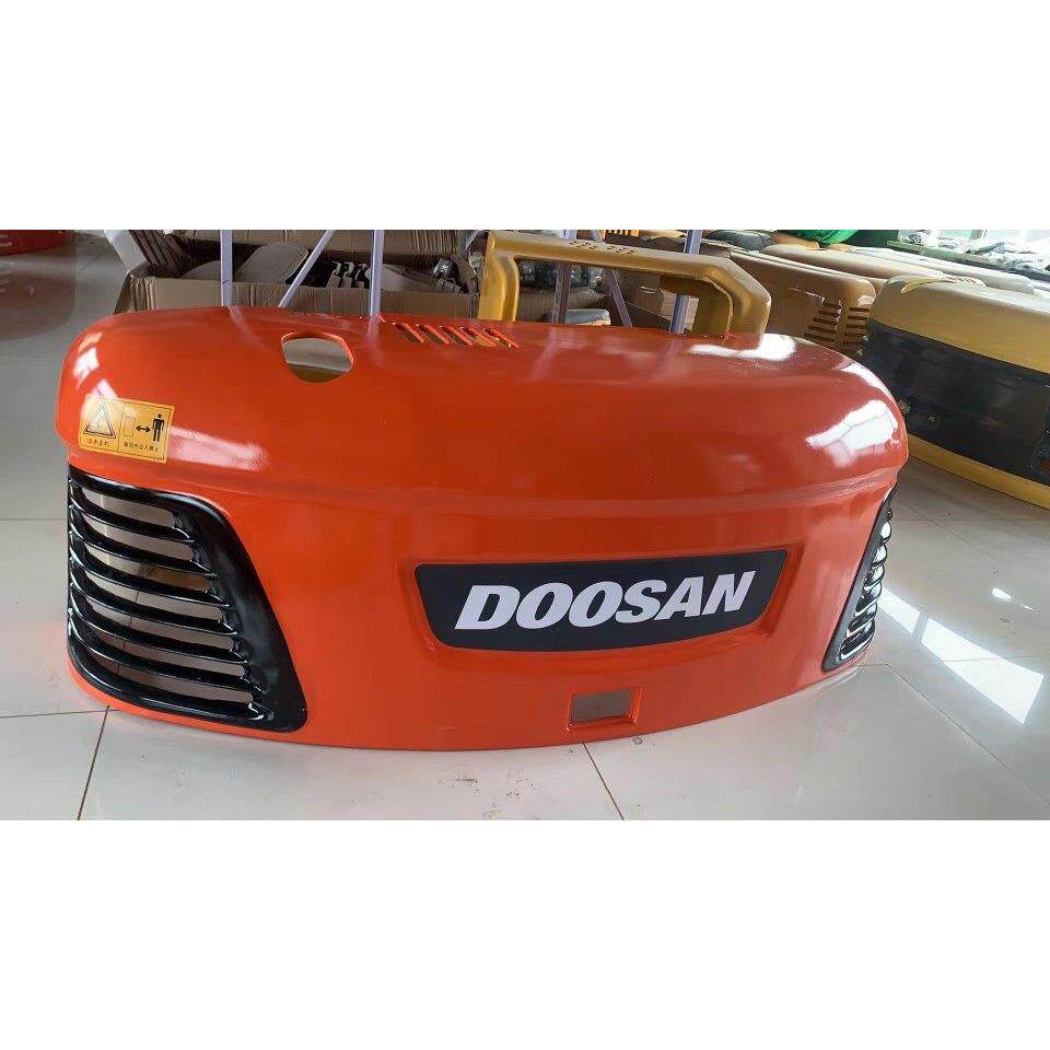 挖掘机斗山55 60 80g dx75 玻璃钢机盖 电瓶箱 后盖 引擎盖配件