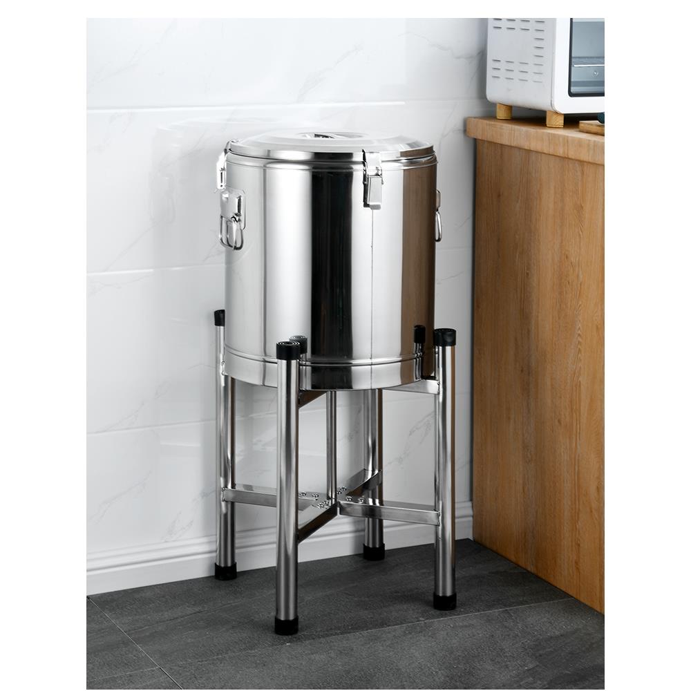 加厚不锈钢桶架保温桶架子开水桶汤桶底座热水桶支架菜板架四角架