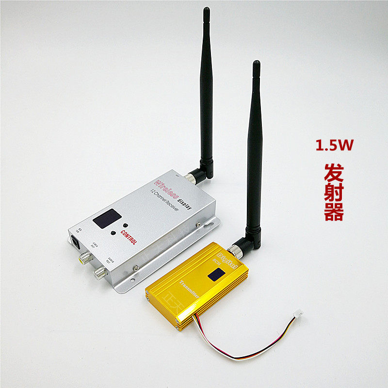 1.2G1.5W无线影音传输器\1500MWG8频无线发射器接收器套装无线监