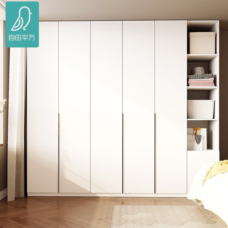 家用卧室拉门衣柜一门到顶柜子简约现代平开门衣橱小户型省空间,住宅家具,自由组合衣柜,淘宝优惠券,粉丝福利购,淘宝优惠卷