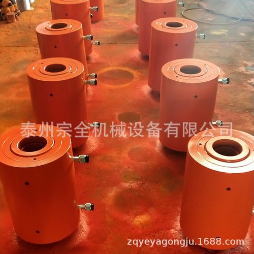 空心千斤顶30T60吨100吨200T300吨500吨穿心式 张拉空心液压千斤