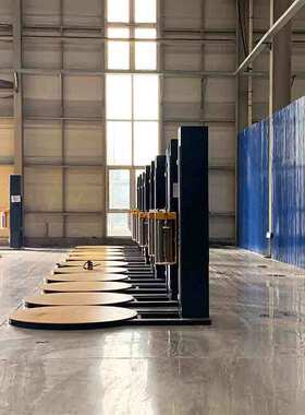 大宏智能 定制缠绕机 TP1650F-L  汇川电器配置 托盘式缠绕包装机