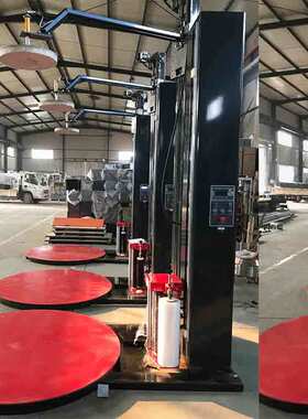 缠绕机 TP1650F-DCS 电动压顶型缠绕包装机 大宏智能