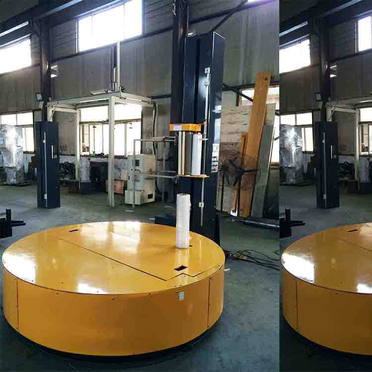 大宏 全自动在线缠绕包装机 THYP2000F-AU圆筒托盘二合一缠绕机