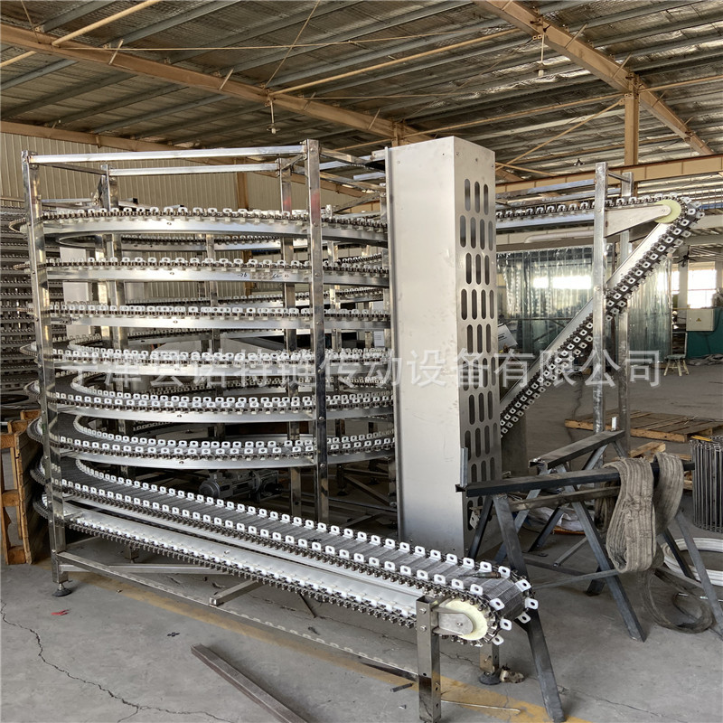 不锈钢网带输送机烘干机转弯机工业提升机螺旋网带输送机