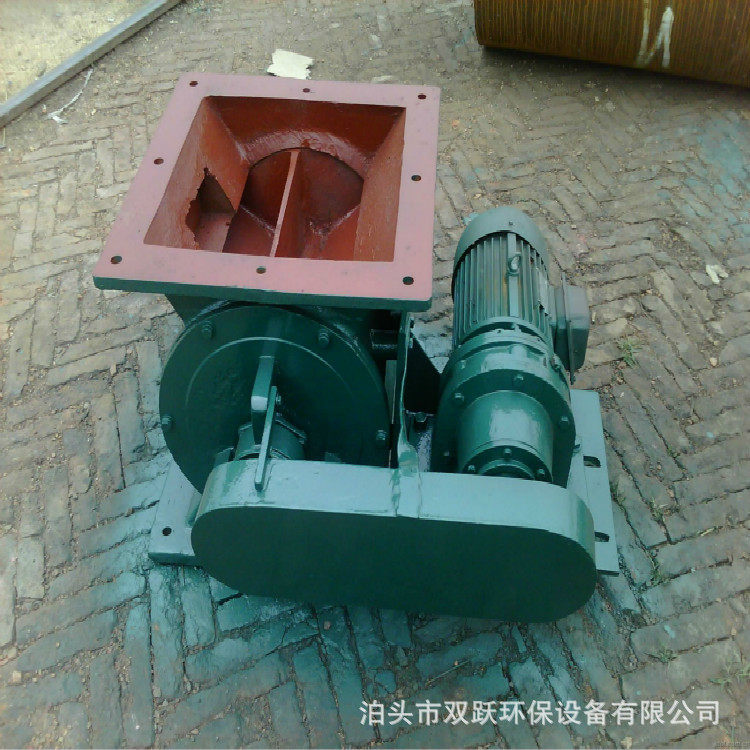 链条式星形卸料器直连式电动旋转卸灰阀方口下料给料机闭风器现货