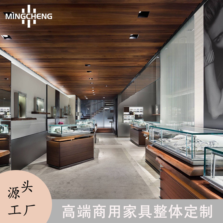 私人收藏展览会所高档中岛珠宝展示柜方形立柜时尚精品首饰中岛柜