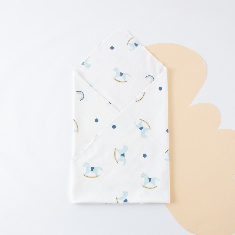 秋冬季婴儿产房包巾纯棉A类新生儿包裹单春夏刚出生宝宝抱被浴巾