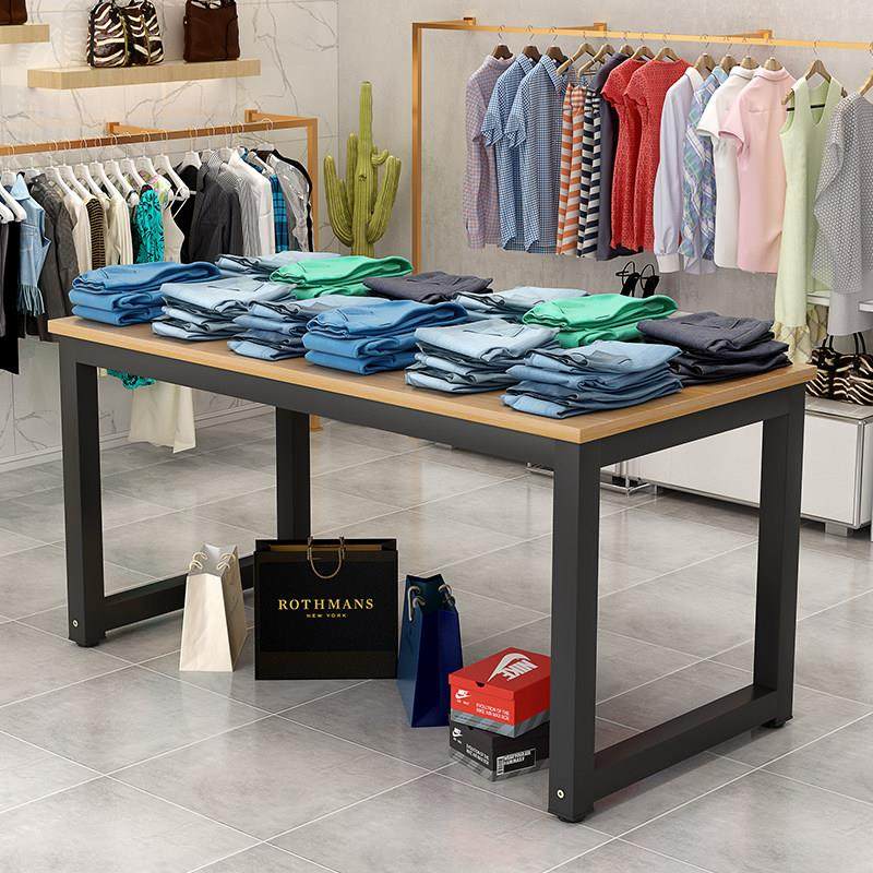 服装店展示桌女装店桌流水台展示台中岛服装架鞋包童装橱窗长条桌,商业/办公家具,服装展示架,淘宝优惠券,粉丝福利购,淘宝优惠卷