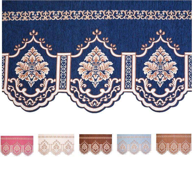 15雪尼尔提花遮光窗帘成品帘头 窗幔免打孔自粘式魔术贴,居家布艺,定制窗帘,淘宝优惠券,粉丝福利购,淘宝优惠卷