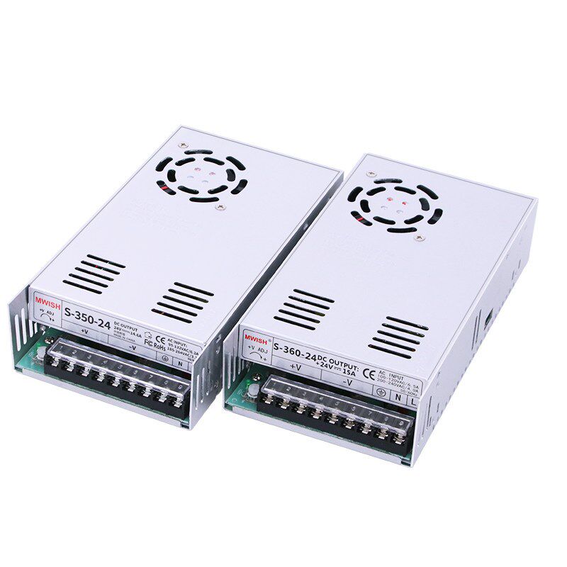 明伟S-250/350/400W开关电源220转24V直流变压器12V36V48V伏模块