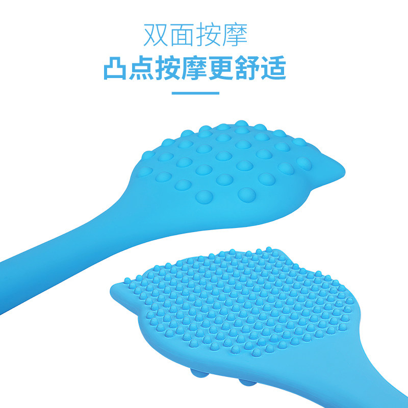 矽胶拍痧板家用养生保健拍打棒肩颈敲打按摩槌健身经络捶背器专用