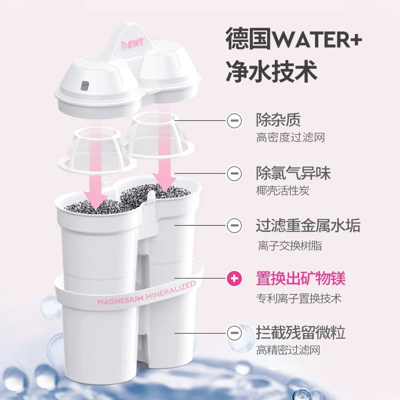 BWT即热式饮水机家用净饮机逸享小型台式直饮机净热一体饮水机