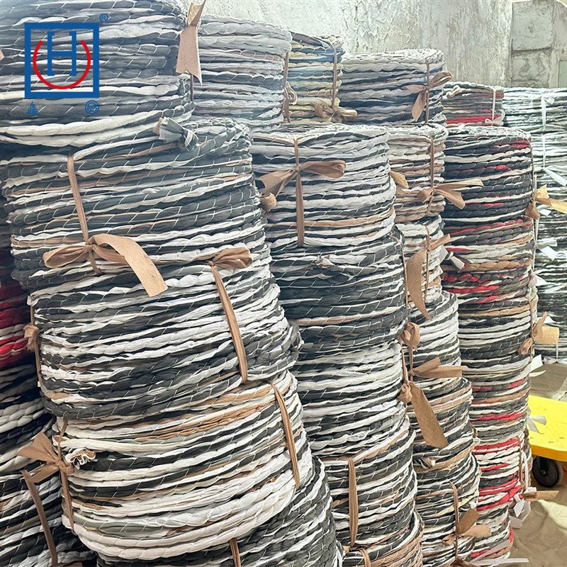 活塞杆配件打包绳 转运防碰撞绳 废旧物品打捆布条打包绳