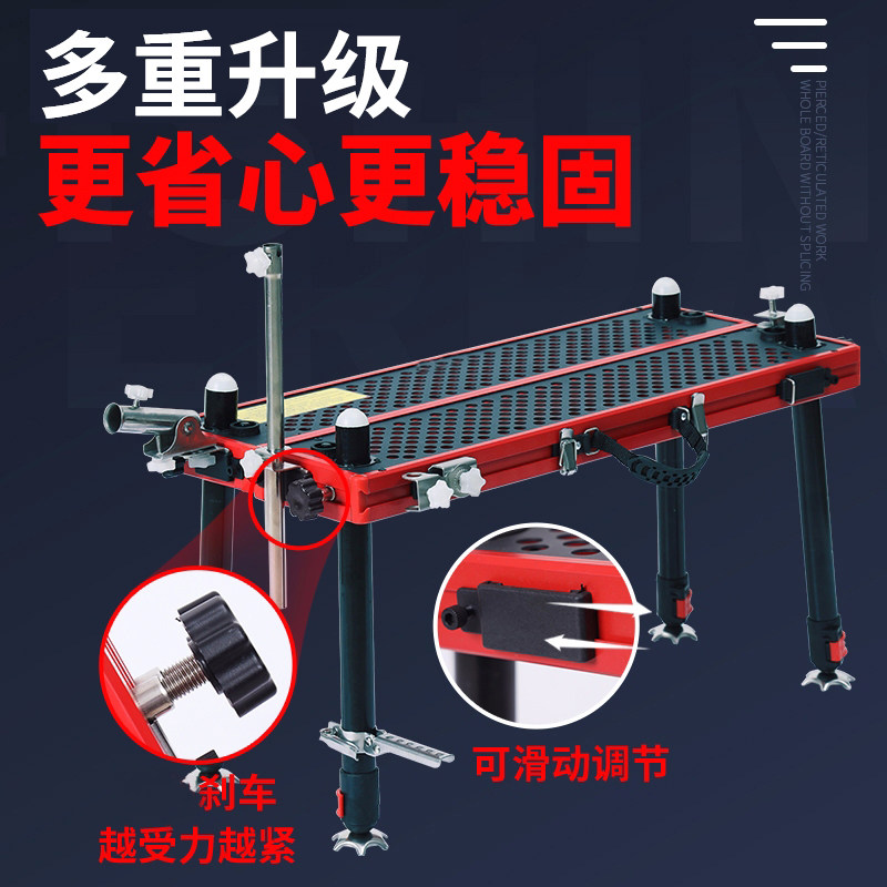 新款超轻小钓台2022款折叠加厚迷你轻便便携超轻钓椅一体铝合金