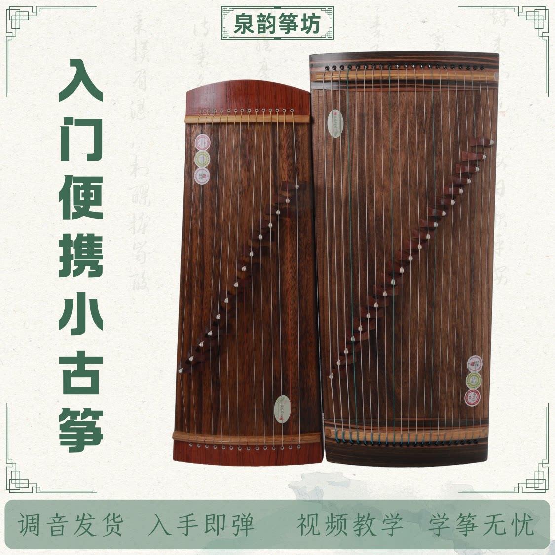 古筝21弦14弦迷你小型便携式练指器古筝琴儿童初学者琴弦小古筝