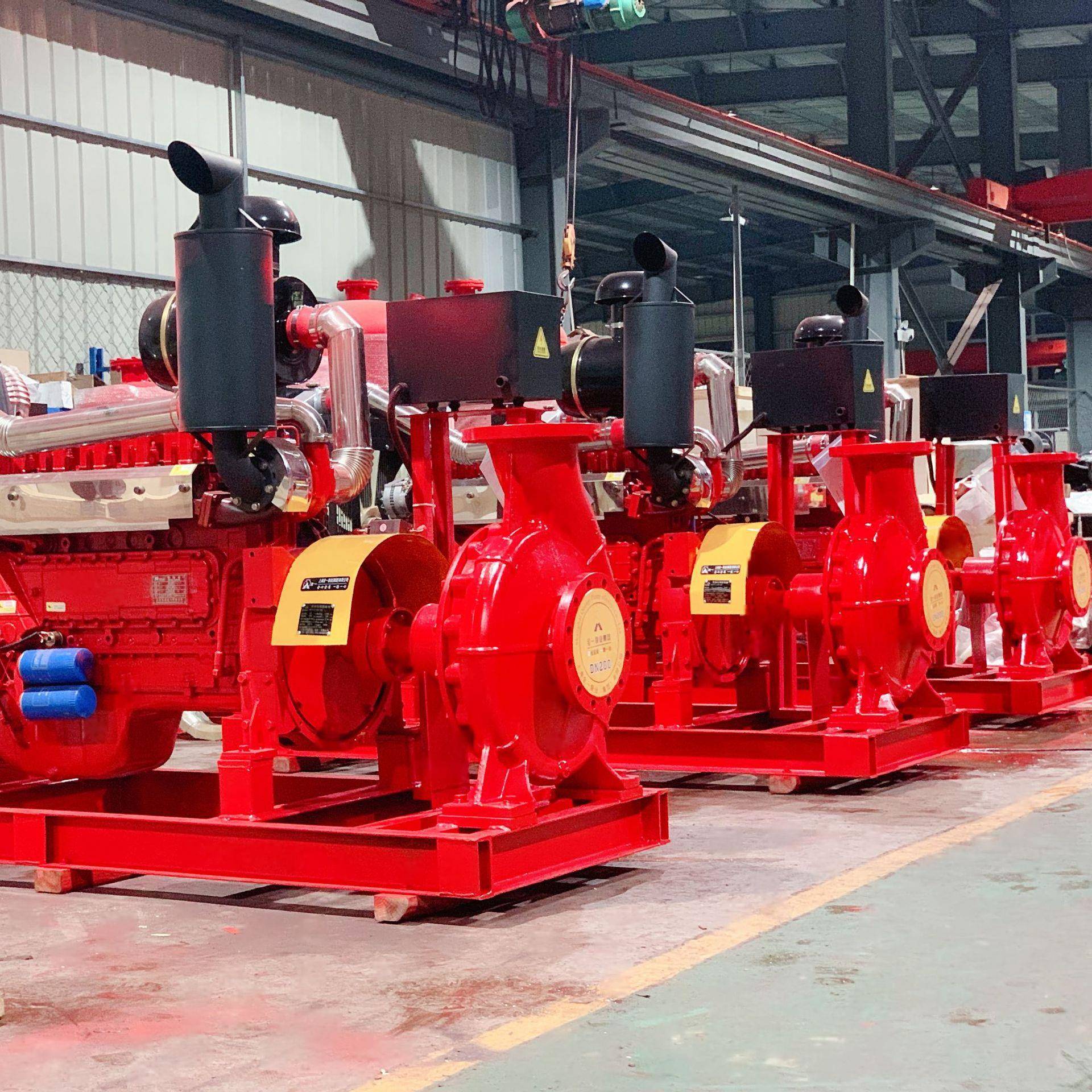 消防泵XBC柴油机消防泵组 室内外消火栓系统给水泵自动喷水稳压泵