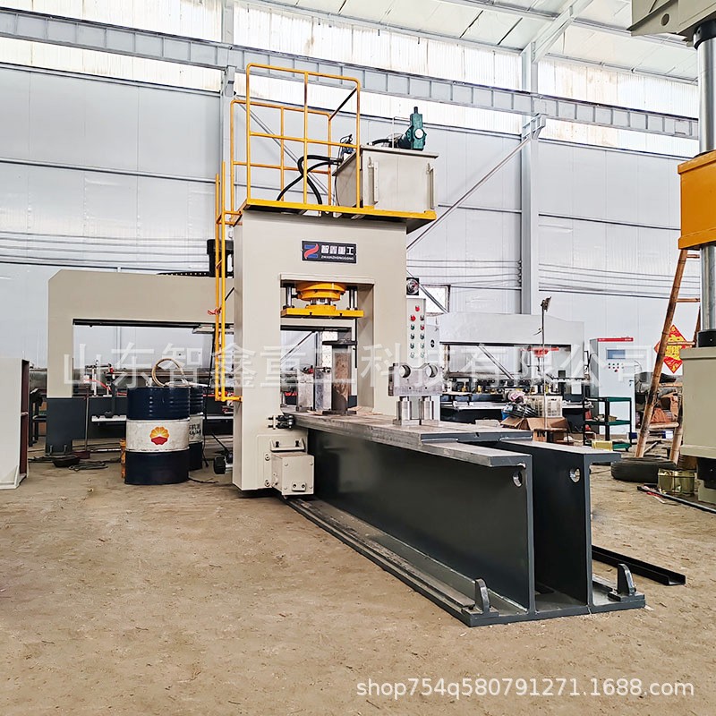 200吨大型移动龙门液压机250吨圆钢全自动校直机热处理变形矫直机