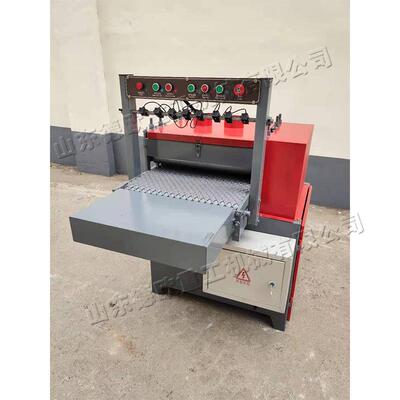 履带式木板清边锯 红外线木工清边锯 Crawler edge cleaning saw