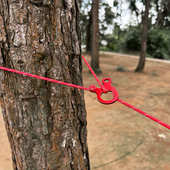 户外便携晾衣绳旅行自驾车载室内晒衣服防风防滑晒被子反光伞绳