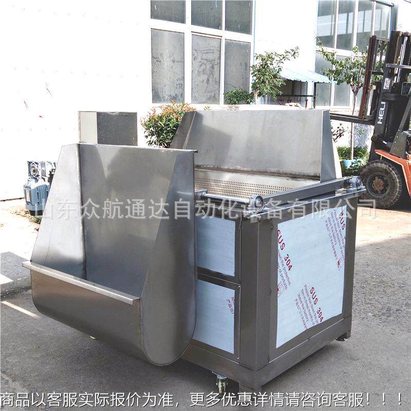 溜备肉段预制菜工设 全自动薄脆油炸机鸡 PCU天妇罗块加油炸锅