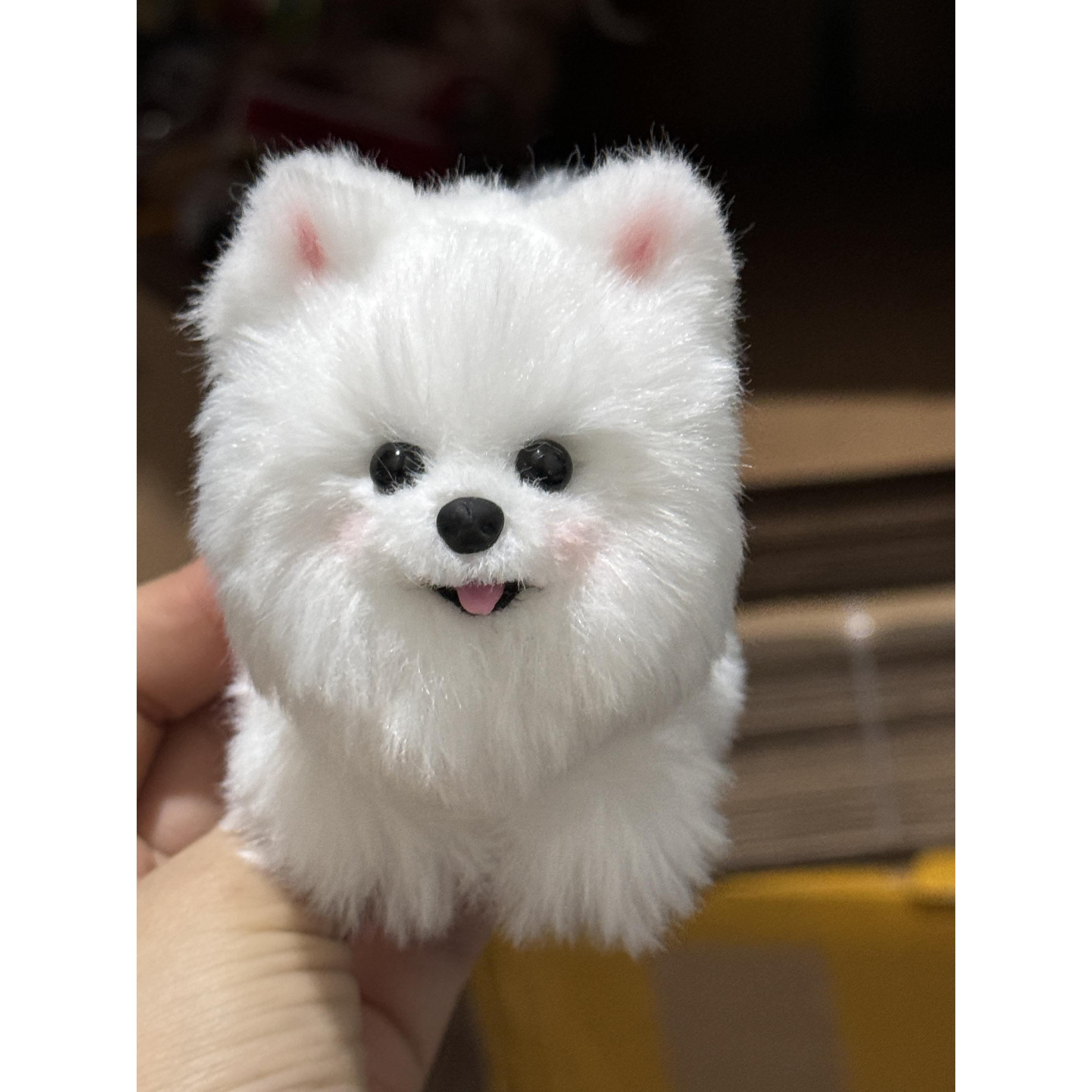 成品扭扭棒小狗 博美犬 送女朋友送闺蜜 生日礼物 送孩子 当摆件