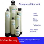 软化水处理玻璃钢罐石英砂锰砂活性炭井水河水去泥沙除铁锰过滤器