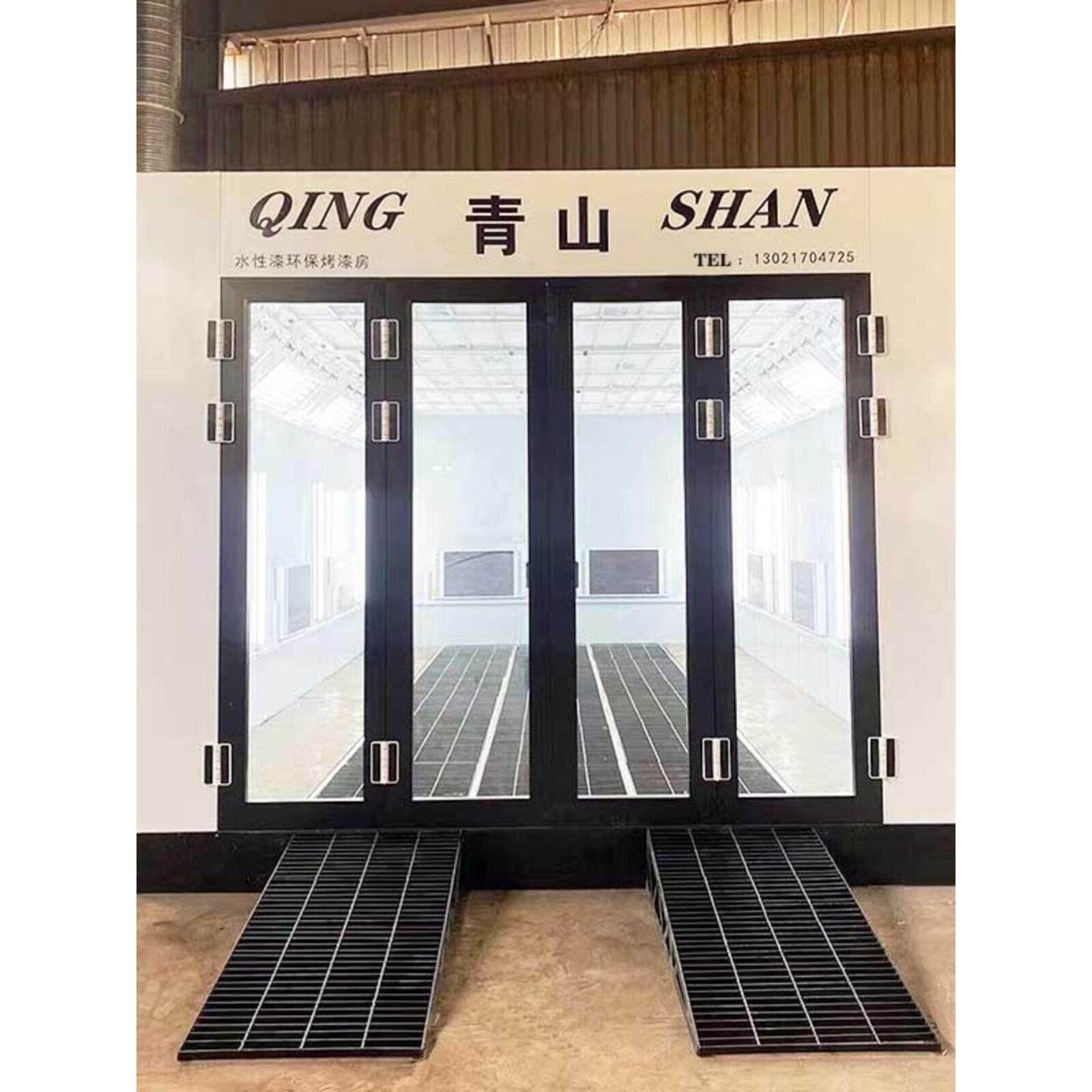环保标准汽车喷漆房高温固化喷涂塑料无尘抛光干燥房定制成套设备