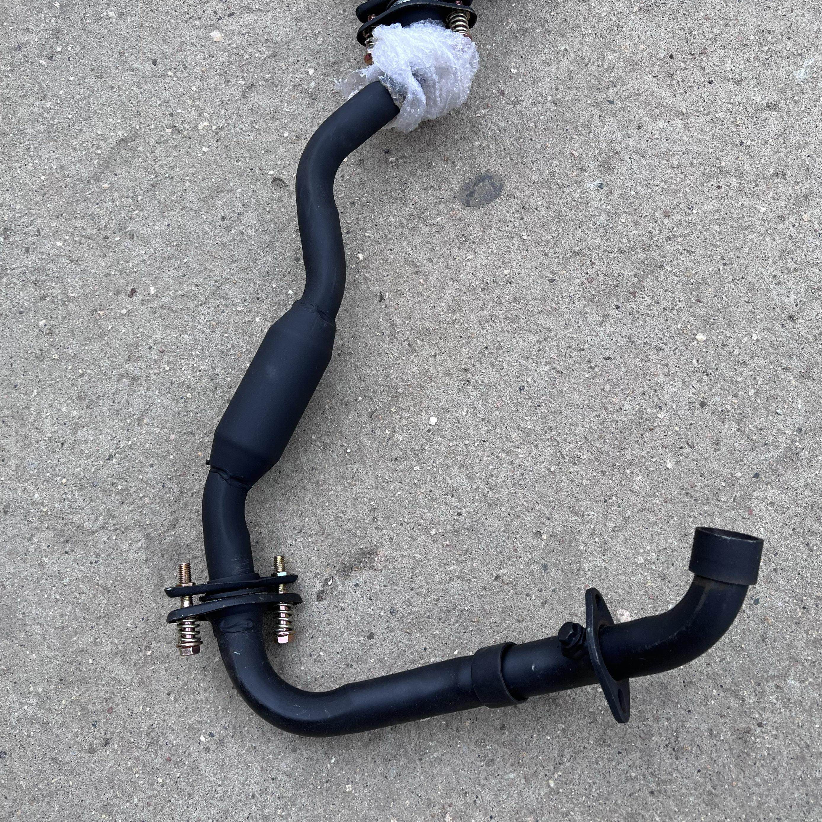 大江v3v5摩托 托三轮车排气管加厚消音器v6烟筒静音耐高温消音器