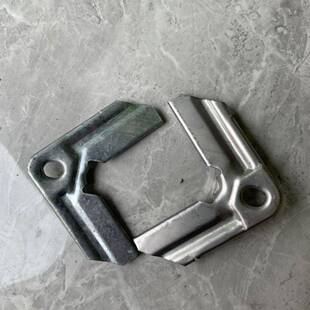 共板法兰风管角码通风管道固定夹码1mm加厚直角镀锌勾码