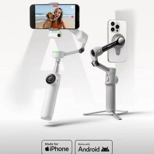 影石Insta360 Flow 2 Pro 智能跟拍手机稳定器手持云台跟拍