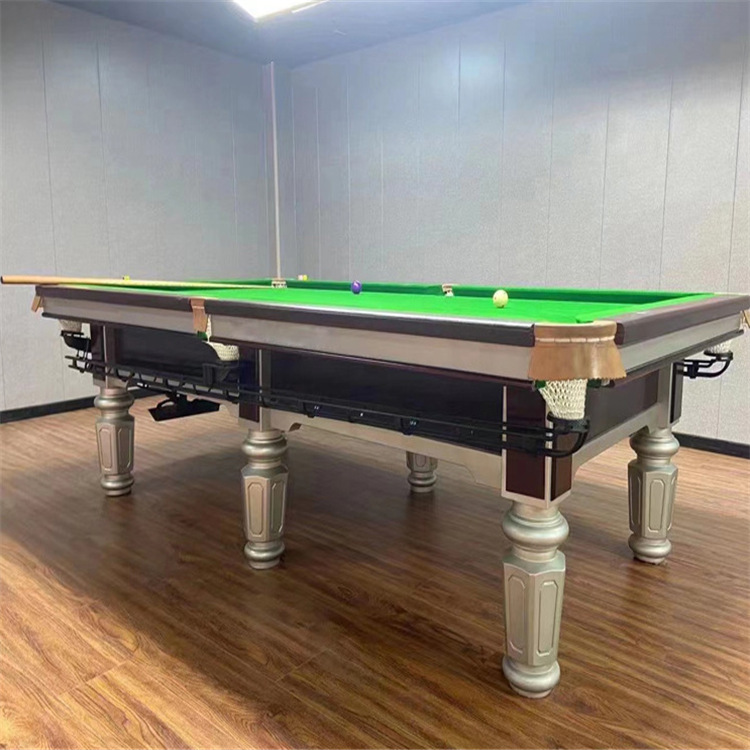6台球桌标准型成人家用黑8台球案乒乓球桌二合一商用桌球